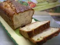 Cake mit Birnen und Roquefort (2) mit Haselnüsse